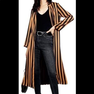 Black & Brown Striped Jacket…Perfect for Fall!